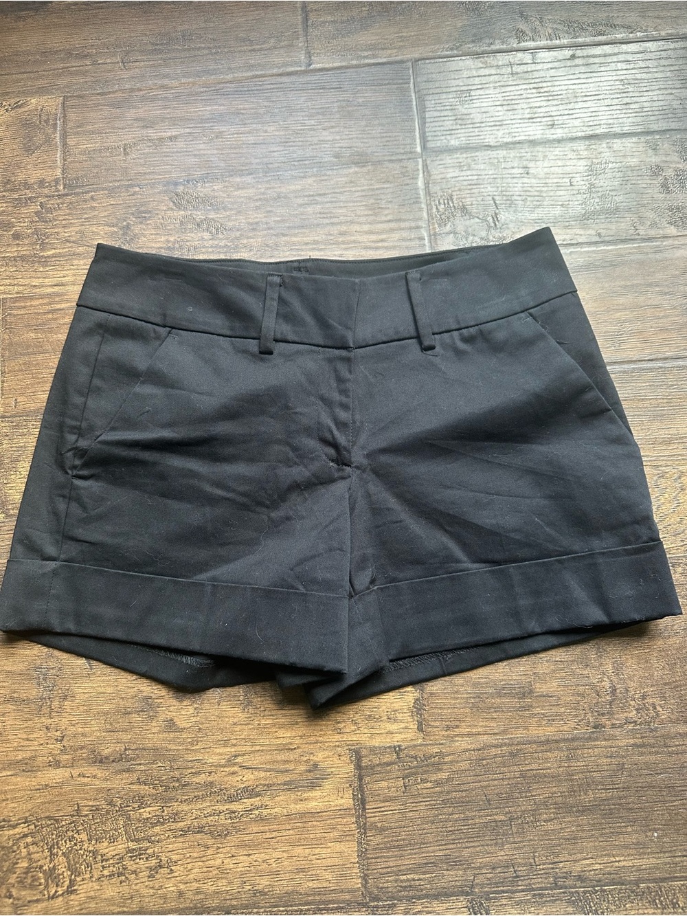 Seventh Ave - NY & Co Black Dress Shorts